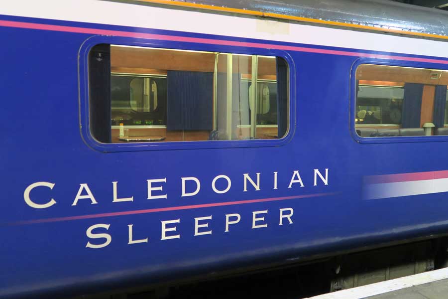 The Caledonan Sleeper - overnight between London and Fort William