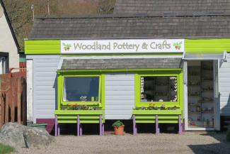 Woodland Pottery and Crafts in Strontian